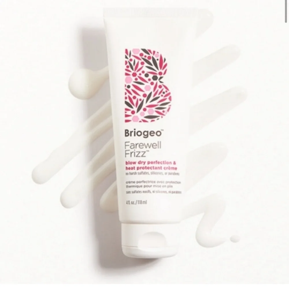 New! BRIOGEO  Farewell Frizz Blow Dry Perfection and Heat Protectant Crème - Picture 2 of 2